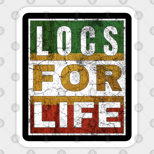 Locs for Life Sticker by IndiPrintables